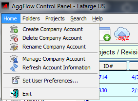 Company Accounts - AggFlow Docs